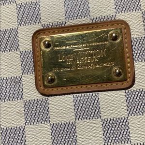 Luis Vuitton Damur Azur Eva Clutch